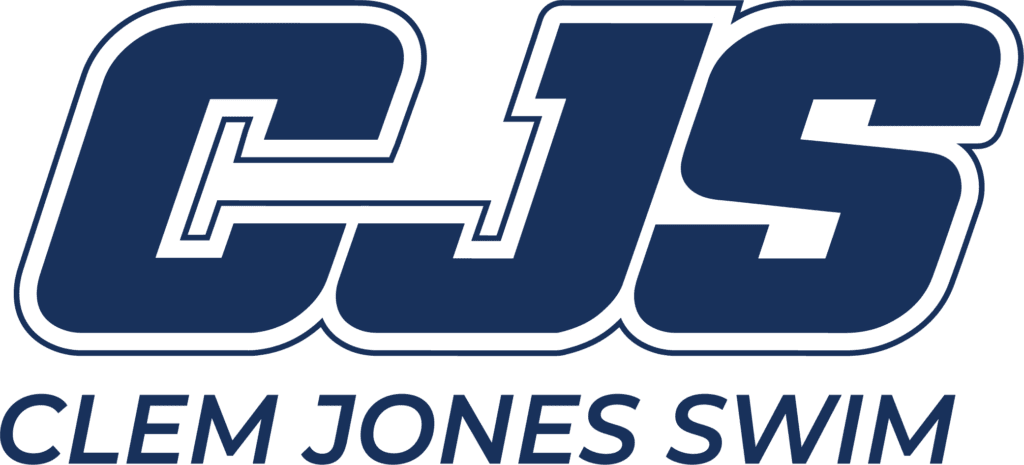 CJS - Clem Jones Swim Logo - BLUE stroke